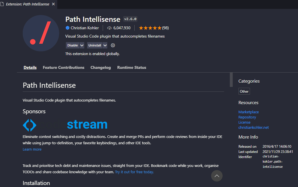智能提示文件夹及文件名的路径